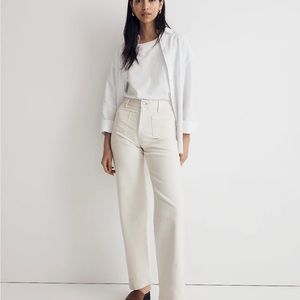 Madewell Perfect vintage wide leg Jean new